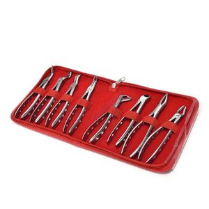 Juego de 8 Piezas de Fórceps para Extracción Dental Mínimamente Invasiva, Instrumentos Quirúrgicos Dentales de Bexpo International - Product Image 1