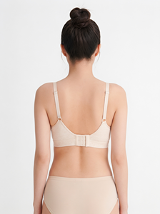 Sujetador de Lactancia Bmama Beige sin Costuras de Algodón, Sujetador de Maternidad Inalámbrico para Dormir, con Relleno Extraíble, Copas B y C, BR303 - Product Image 6