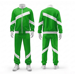 Chándal Deportivo Sublimado Personalizado para Hombre y Mujer, Traje de Entrenamiento para Correr, Ropa Deportiva Transpirable de Poliéster, Uniforme de Equipo con Logotipo OEM - Product Image 3
