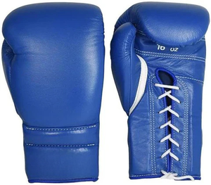 Gants de boxe MMA professionnels de haute qualité en cuir véritable légers, respirants, imperméables, avec fermeture auto-agrippante - Product Image 4