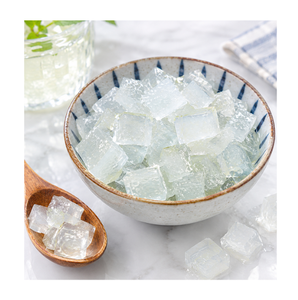 วุ้นว่านหางจระเข้แช่แข็งแบบ IQF รูปทรงลูกเต๋าใส - Product Image 1