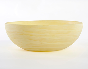 Bol de service classique en résine bleue polie, écologique, compatible lave-vaisselle, pour salades, fruits, vaisselle pour la maison, les fêtes et les mariages - Product Image 2