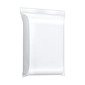 New Transparent Plastic Flat Square Pouch <b>Zip</b> Lock Packaging <b>Bag</b> with Handle Supplier Factory - Product Image 1