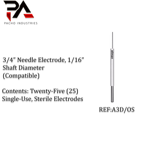 Électrode stérile jetable à fil fin pour électrochirurgie, aiguille angulaire A3D/OS, tige 1/16, compatible avec Ellman Surgitron Dual RF - Product Image 5