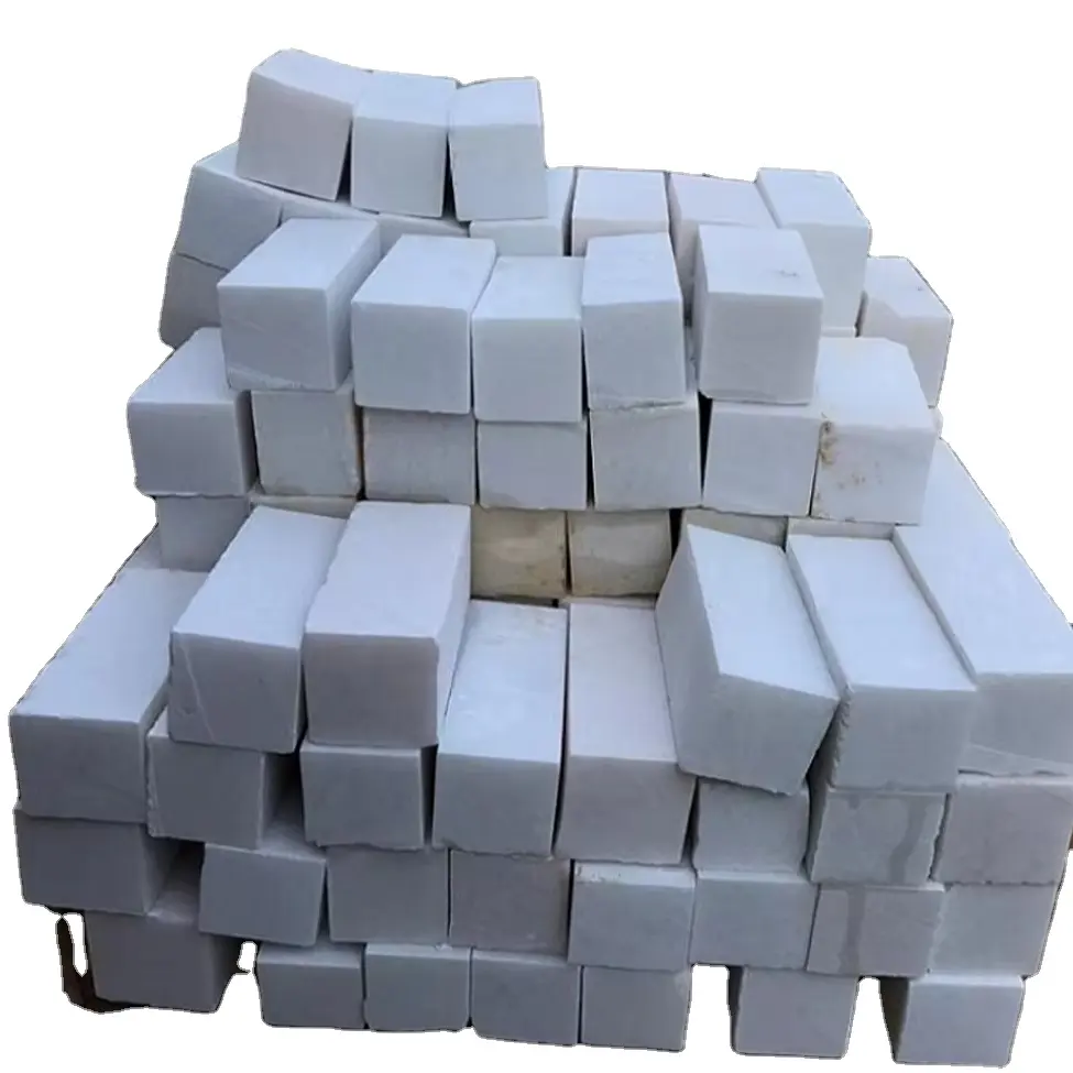 Guter Block Stein Naturstein weiß luxuriöser Marmorstein Marmor für den Gebäudebau Marmor weiß