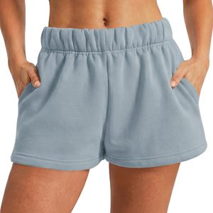 Women's Breathable Mid-Waisted Sweat <b>Shorts</b> with Drawstring Closure & Pockets | Sporty Style for <b>Lounge</b> & Active Wear - Product Image 1