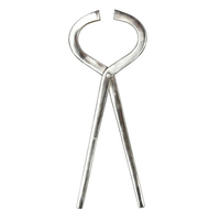 Testeur de sabot de cheval réutilisable en acier inoxydable, outil de diagnostic vétérinaire professionnel, équipement de fermeur, taille personnalisée, OEM