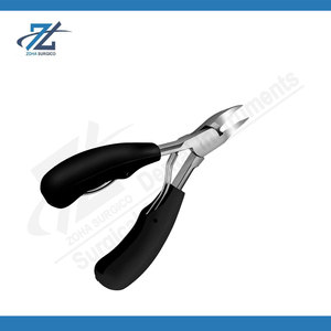 Heavy Duty Stainless Steel Curved Nail Clipper Thick Handle Ingrown Toenail Cutter Professional <b>Cuticle</b> Care <b>Tool</b> Manicure - Product Image 4