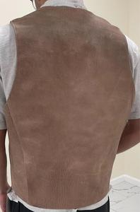 Nouveau Gilet de Moto en Cuir Véritable Tendance 2026 pour Hommes, Grande Taille, Imperméable, Respirant, de Protection, Personnalisable - Product Image 6