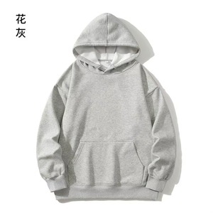 เสื้อฮู้ดโอเวอร์ไซส์ทรงหลวม คอสูง ผ้าฝ้ายเฟรนช์เทอร์รี่ 100% สำหรับฤดูหนาว ยี่ห้อ OEM รุ่น Unisex - Product Image 1