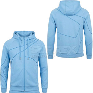 Sweat-shirt d'hiver à fermeture éclair pour le MMA, en tissu extensible doux, idéal pour la salle de sport et l'entraînement en arts martiaux, haut de performance - Product Image 2