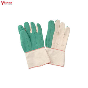 Gants de travail professionnels épais en coton blanc 100% de haute qualité, personnalisables avec logo OEM - Product Image 6