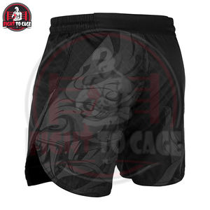 Bon Fournisseur OEM ODM Shorts de Boxe MMA Haute Performance Tissu Respirant Panneaux Extensibles Imprimés Légers Durables 100% - Product Image 2