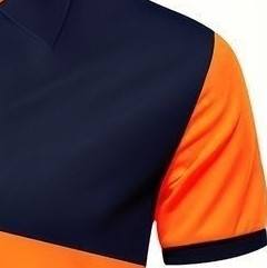 Service OEM : Créez votre propre logo – Chemises décontractées à col roulé pour hommes, couleur personnalisée, 100 % coton, écologiques et respirantes - Product Image 4