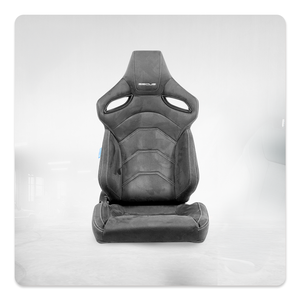 Chaise de Gaming de Luxe Unique en Alcantara, Siège Ergonomique à Dossier Haut, Fauteuil de Course Pivotant, Accoudoirs 4D Réglables, Respirant, pour Bureau - Product Image 1