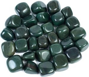 Piedra de Jade Verde Natural Pulida, Proveedor de Gemas Curativas de Cristal al por Mayor de la India - Product Image 1