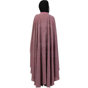 Breathable Lightweight Elegant High Quality Modest <b>Kaftan</b> Abaya Floor Length Long Sleeve <b>Summer</b> Daily Wear - Product Image 2