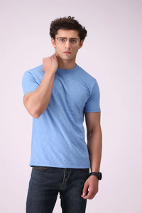 T-shirt Homme 100% Coton Coupe Classique Manches Courtes Respirant Séchage Rapide pour Course en Extérieur Logo Personnalisé Style Décontracté Été Col Rond - Product Image 2