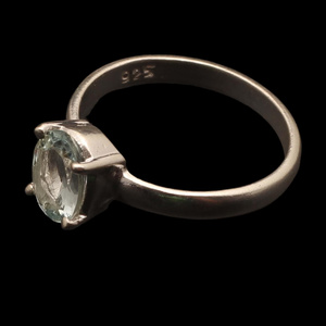 25Handmade White Topaz Natural Stone <b>Ring</b> 925 Sterling Silver Plated Topaz <b>Rings</b> For Women - Product Image 2