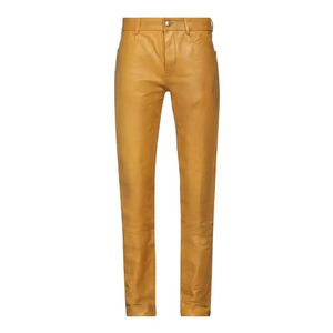 Pantalones de Cuero de Alta Calidad para Hombre SMART SHINE ENTERPRISES, Suaves, Cómodos, Ajustados, Clásicos, Casuales, de Invierno, Duraderos - Product Image 5
