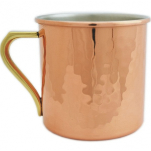 New Design Solid <b>Copper</b> Mug Handcrafted <b>Copper</b> Drinking <b>Cup</b> With Brass Handle Classic Barware For Cocktails And Iced Beverage - Product Image 6