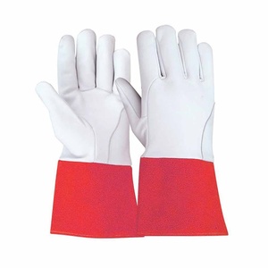 Guantes de Soldadura TIG de Cuero Vacuno de Alta Calidad, Suaves y Cómodos, Resistentes al Fuego y a las Llamas, Ideales para Barbacoa - Product Image 4