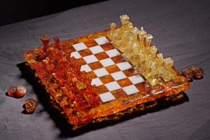 Juego de Ajedrez de Resina Personalizado de Alta Calidad, Caja de Ajedrez de Resina, Piezas de Ajedrez de Resina de Lujo, Alta Venta, Asequible - Product Image 6