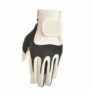 Custom Made Unisex Golf Gloves Anti-Slip Imported Sheepskin Cabretta Genuine Leather Adjustable Wrist <b>Strap</b> Lightweight Full - Product Image 2