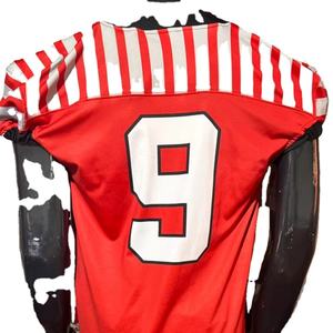 Maillot de football américain fan jersey parent sublimation broderie grande taille real factory vraies photos Pakistan Factory - Product Image 1