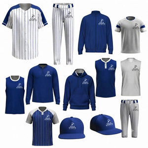 Kale Sports <b>Baseball</b> Softball Uniform Kit Unisex Breathable Quick Dry Sublimated Apparel Set All Seasons Adult Size - Product Image 2