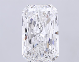 Diamant de laboratoire Ilois 15.01 CT, taille rectangulaire à coins coupés, taille brillant modifiée, couleur F, clarté VVS2, type CVD IIa, certifié IGI - Product Image 1