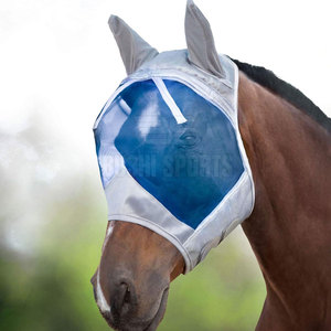 Housse anti-mouches pour chevaux de qualité supérieure avec tissu à mailles fines et confortable pour les soins quotidiens des chevaux - Product Image 2