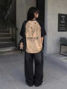 เสื้อยืดผู้หญิงฤดูร้อน ผ้าฝ้ายนุ่ม สวมใส่สบาย แขนสั้น ระบายอากาศได้ดี คุณภาพสูง ปรับแต่งได้ แฟชั่นเสื้อผ้า - Product Image 5
