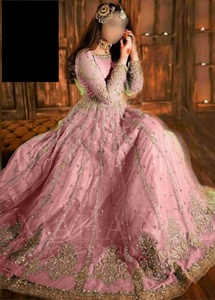 อินเดียปากีสถานล่าสุดเต็มหนักปักสุทธิยาว Frock ชุดขายร้อน2021 - Product Image 5