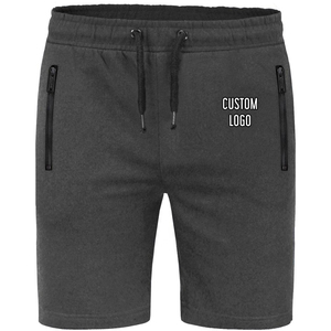 Shorts de bain pour hommes en toile, légers, écologiques, à séchage rapide, avec logo personnalisé, taille mi-haute, style streetwear décontracté - Product Image 4