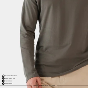 T-shirt à manches longues en jersey 100% coton de qualité supérieure, logo personnalisé imprimé, t-shirt de sport surdimensionné de haute qualité pour hommes, OEM - Product Image 4