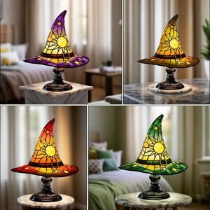 Lampade da mago in resina retrò con funzionamento USB - Product Image 5