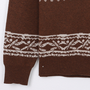Cardigan en tricot classique boutonné pour homme - Product Image 3