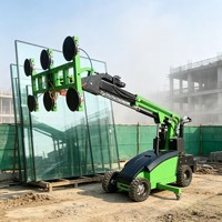 Hocheffizienter Automatischer Vakuum-Glasheber für Aluminiumrahmen-Installation und Vorhangfassaden-Modulmontage