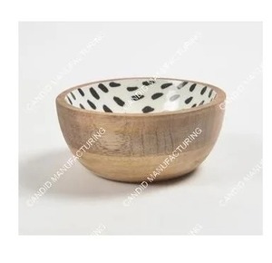 Tazón de Madera Ecológico Hecho a Mano para Ensaladas y Servir, Diseño Cuadrado para Fiestas y Cenas en Casa - Product Image 2