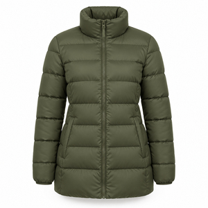 Abrigo Acolchado de Invierno para Mujer, Talla Grande, con Capucha, Diseño Transpirable Cloud, Precio al por Mayor, Personalización OEM - Product Image 2