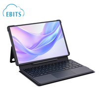 Baru Tersedia S9 Ultra 10.9 Tablet Slim Keyboard Case dengan Lampu RGB Sentuh Antarmuka USB Scissor Switch ABS+Microfiber