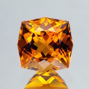 Citrino natural de Madeira, corte cojín personalizado, piedra preciosa suelta, cuarzo naranja dorado para la fabricación de joyas. - Product Image 2