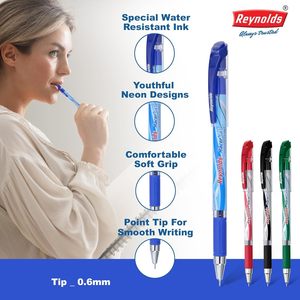 Bolígrafos de Gel Reynolds Racer Creativos y Personalizados, Agarre Cómodo, Material de Oficina para Estudiantes, Punta de 0.5 mm, Cuerpo de Plástico - Product Image 5