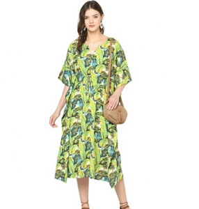 Caftan Robe Maxi Robe en coton Vêtements grande taille Vêtements confortables pour femmes Robe de maternité Robe longue Robe de nuit - Product Image 1