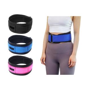 Custom Logo <b>Weight</b> Lifting Belt Hook Loop Closure Adjustable Breathable Soft for Daily Gym Use and Fitness <b>Training</b> - Product Image 4