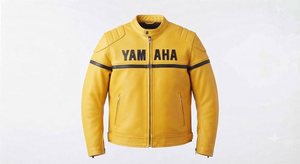 MotoCP Ramaha <b>Racing</b> <b>Jacket</b>/Chaqueta Stylish Leather Riding Gear Protection Level 2 CE Certified - Product Image 1