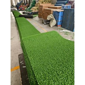 3ft X 32ft Premium tappeto erboso artificiale fori di drenaggio spessi 0.6 pollici/1.5cm erba finta gomma di supporto per animali domestici interni/esterni - Product Image 5