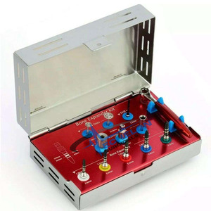 Expansor Óseo para Implantes Dentales, Kit de 13 Piezas para Extracción de Hueso Dental, Fresas, Destornilladores Hexagonales y Llave Inglesa, CE BY ECHELON SURGICALS - Product Image 1
