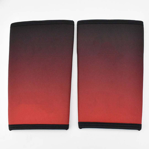 Genouillères de compression pour haltérophilie, squats, entraînement en salle de sport et fitness – Fabricant OEM/ODM avec logo personnalisé - Product Image 2